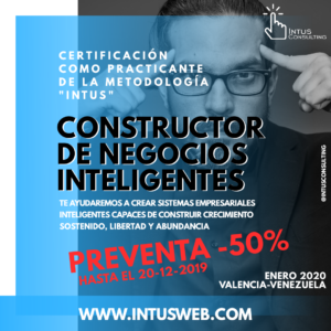 Certificación como practicante de la metodología “INTUS” – “Constructor de Negocios Inteligentes”